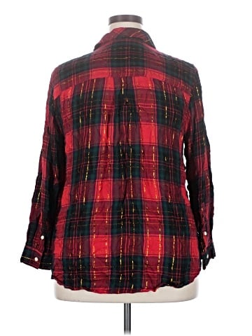 Style&Co Long Sleeve Button-Down Shirt (view 2)