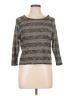 Blush Metallic Gray Cardigan Size L - photo 1
