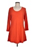 Flax Orange Casual Dress Size 6 (S) - photo 1