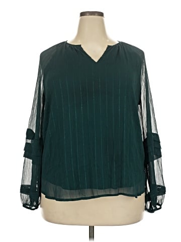 Simply Vera Vera Wang Long Sleeve Blouse (view 1)