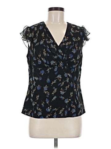 Allison Taylor Sleeveless Silk Top (view 1)