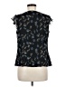 Allison Taylor 100% Silk Black Sleeveless Silk Top Size M - photo 2