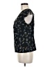 Allison Taylor 100% Silk Black Sleeveless Silk Top Size M - photo 5