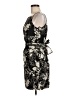 CDC Apparel 100% Acetate Floral Black Cocktail Dress Size 10 - photo 5