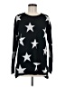 Alya Stars Black Pullover Sweater Size M - photo 1