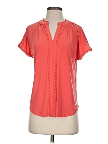 Jones New York Signature Short Sleeve Blouse (view 1)