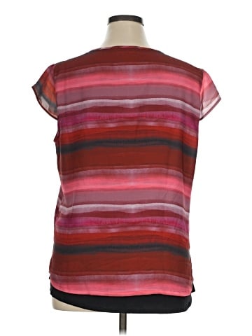 Noir Short Sleeve Blouse (view 2)