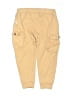 Rabbit Bear 100% Cotton Solid Tan Cargo Pants Size 3T - photo 2