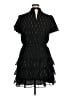 MSK 100% Polyester Black Cocktail Dress Size XL - photo 2