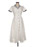 Assorted Brands Ivory Casual Dress Size L - photo 1