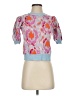 Fate 100% Cotton Blue Cardigan Size S - photo 1