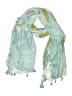 Two's Company 100% Polyester Green Scarf One size - photo 1