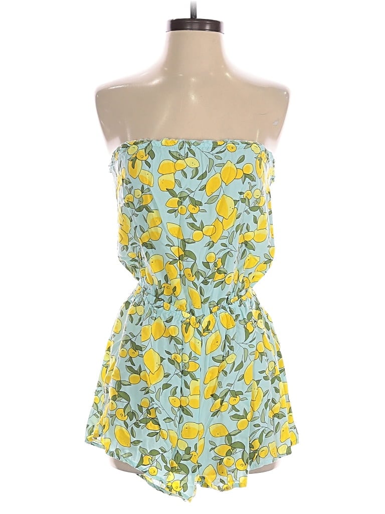 Pre-owned Divided By H&m Romper In Yellow