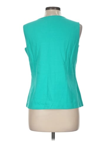 Denim & Co Sleeveless T-Shirt (view 2)