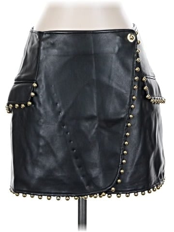 Jonathan Simkhai Faux Leather Skirt (view 1)