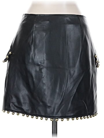 Jonathan Simkhai Faux Leather Skirt (view 2)