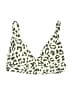 Aerie Animal Print Ivory Swimsuit Top Size S - photo 1