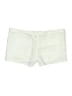 Acrobat 100% Linen Solid Ivory Shorts Size M - photo 2