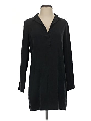 Vince. Long Sleeve Silk Top (view 1)