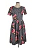 Lularoe Floral Gray Casual Dress Size XL - photo 1