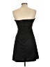 A-list by Wrapper 100% Polyester Solid Black Cocktail Dress Size L - photo 2