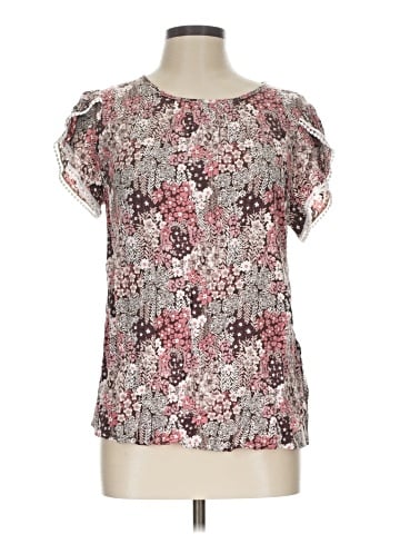 Angashion Short Sleeve Blouse (view 1)