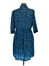 Maison Jules 100% Polyester Stars Blue Casual Dress Size M - photo 2