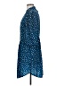 Maison Jules 100% Polyester Stars Blue Casual Dress Size M - photo 5