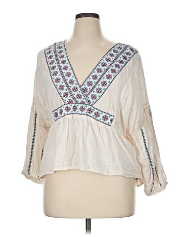 Lucky Brand 3/4 Sleeve Blouse (view 1)