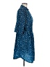 Maison Jules 100% Polyester Stars Blue Casual Dress Size M - photo 4