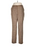 Appleseeds Plaid Brown Casual Pants Size 14 - photo 1