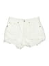 Levi's White Denim Shorts Size 27 waist - photo 1