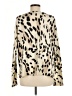 Sanctuary Animal Print Ivory Pullover Sweater Size L - photo 2