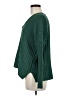J.Jill 100% Polyester Solid Green Pullover Sweater Size Med Petite - photo 5