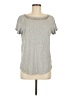 JCPenney 100% Cotton Gray Short Sleeve Top Size M - photo 1