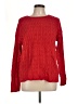 Peace Love World 100% Cotton Red Pullover Sweater Size M - photo 1