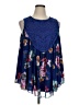 C established 1946 Blue Sleeveless Blouse Size 14 - photo 1