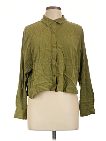 Madewell 3/4 Sleeve Button-Down Shirt (view 1)