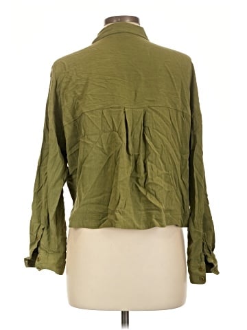 Madewell 3/4 Sleeve Button-Down Shirt (view 2)