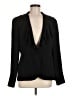 Oscar by Oscar De La Renta 100% Polyester Black Blazer Size 12 - photo 1