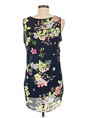 Rose + Olive Sleeveless Blouse (view 2)