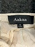 AaKaa 100% Rayon Ivory Casual Skirt Size S - photo 4