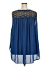 JunaRose 100% Nylon Blue Sleeveless Blouse Size 20 - photo 2