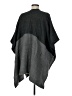 Accessory Street 100% Acrylic Gray Poncho One size (estimated) - photo 2