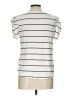 Green Envelope Stripes Silver Sleeveless T-Shirt Size L - photo 2