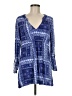 One September Blue 3/4 Sleeve Blouse Size M - photo 1