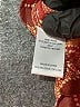 DR2 100% Polyester Paisley Orange Short Sleeve Blouse Size XL - photo 8