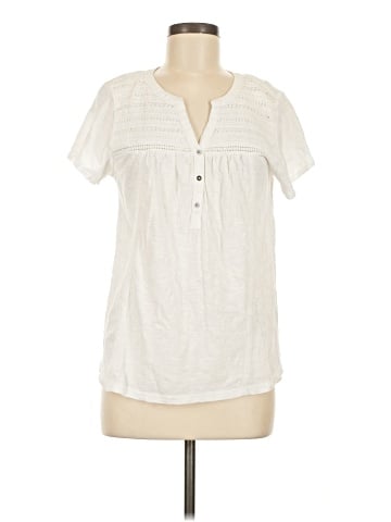 Style&Co Short Sleeve Henley (view 1)