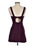 ASOS 100% Polyester Solid Burgundy Cocktail Dress Size 4 - photo 2