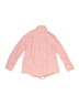 Crewcuts 100% Cotton Checkered-gingham Pink Long Sleeve Button-Down Shirt Size 4 - 5 - photo 2